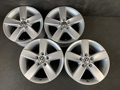 (4) VW Volkswagen Jetta Wheels Rims + Caps 16  Hol.69957 Golf Passat Rabbit EOS • $495