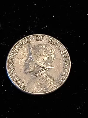 1970 Panama Vn Decimo De Balboa - Nice World Coin !!! • $10