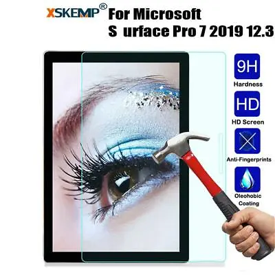 Genuine Tempered Glass Screen Protector For Microsoft Surface Pro 7 Pro 6 5 4  2 • $7.41