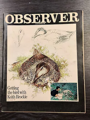 £6.99 • Buy Observer Magazine: Keith Brockie, Sue Arnold, The Victorians, 6th September 1981