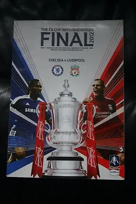 £9.99 • Buy Chelsea V Liverpool 2012 FA Cup Final Programme