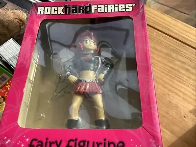 Rock Hard Scary Fairies Dark Fairy Pow Pow Figurine Rare • £26