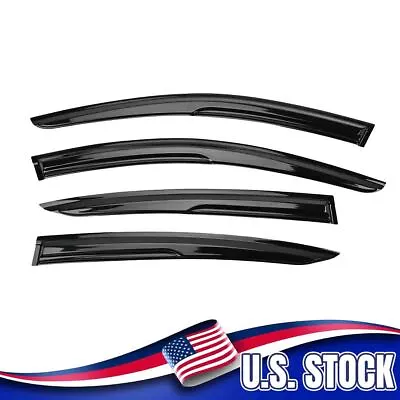 07-15 For Infiniti G35/G25/G37/Q40 4 Door Sedan 3D Wavy Window Visor Rain Guard • $31.95