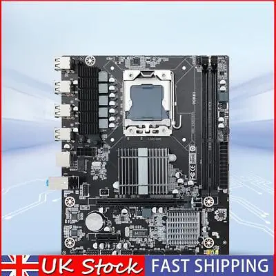 X58 Desktop Motherboard DDR3 Memory LGA 1366 Gaming PC Mainboard USB 2.0 1600MHz • £34.39