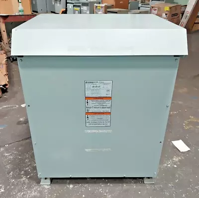 Jefferson Electric 140 Kva Transformer 480y/277 Hv 208y/120 Lv 3Ø 3r Outdoor • $3149.99