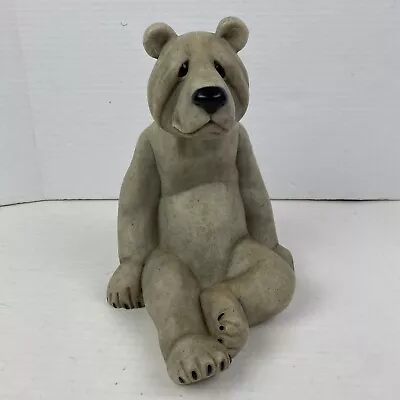 Second Nature Design Quarry Critters Bear Sitting 1999 Faux Granite Heavy • $22.94