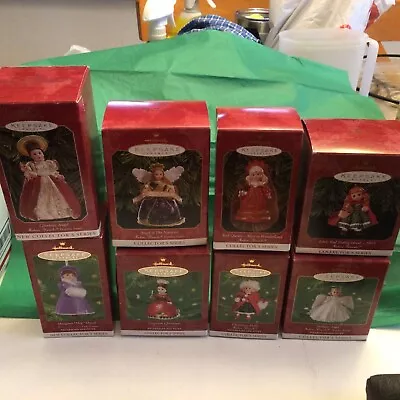 Madame Alexander Hallmark Keepsakes Lot Of 8 Doll Ornaments Angels Alice Red • $39.99