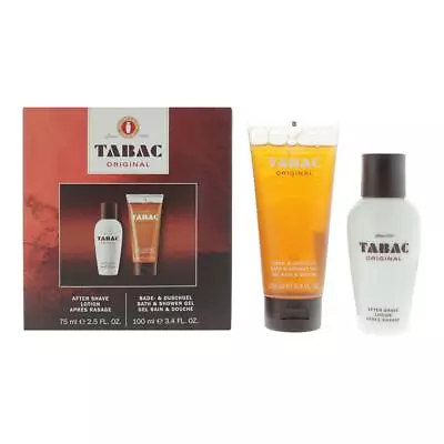 Tabac Original After Shave Lotion 75ml & Shower Gel 100ml Gift Set For Him NEW. • £14.20