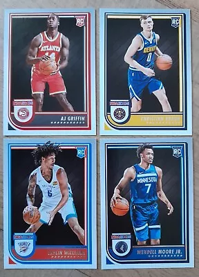 $1 • Buy 2022/23 Panini Nba Hoops -  Rookie Cards  Rc - Choose Your Card Basketball