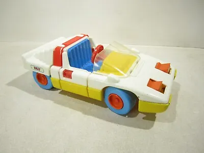 Vtg 1980 S Chicco Rally Toy Car Made In Italy 11” Interactive • $19.94