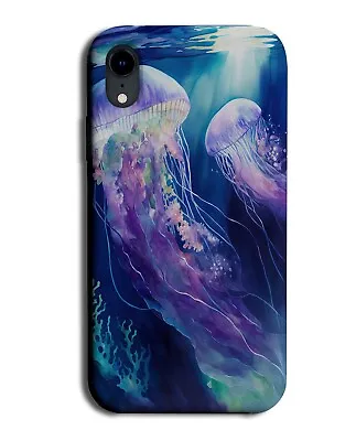 Underwater Jellyfish In The Ocean Phone Case Cover Photo Picture Purple DC45 • £14.95
