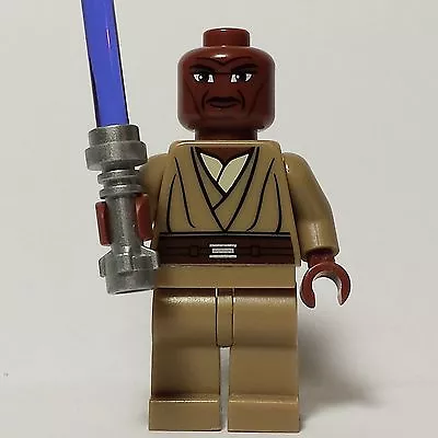 Lego Star Wars Minifigure Mace Windu Minifig Good Condition Hard To Get • $19.50