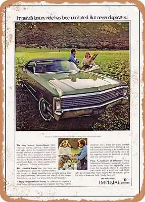 METAL SIGN - 1970 Chrysler Imperial Hardtop Vintage Ad • $18.66