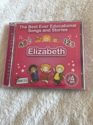 £3.25 • Buy BEST EVER EDUCATIONAL SONGS & STORIES PERSONALISED CD FOR ELIZABETH - Free P&P!