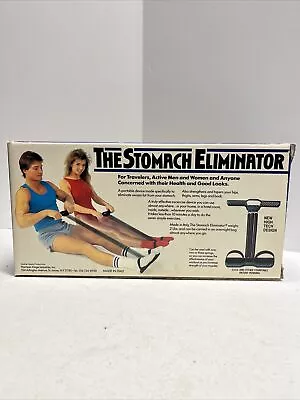 Vintage Exercise Equipment THE STOMACH ELIMINATOR. In Original Box NOS • $17