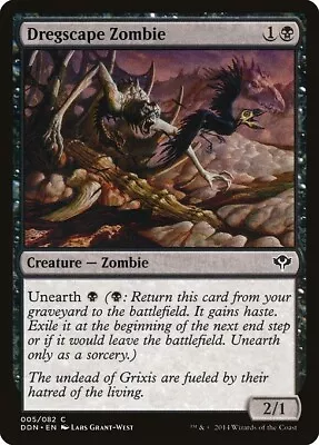 MTG - DREGSCAPE ZOMBIE - Duel Decks: Speed Vs. Cunning (C) • $1