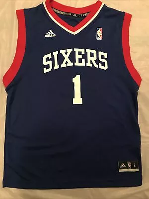 ADIDAS NBA Philadelphia 76ers Michael Carter-Williams #1 Youth Sz Large Jersey • $35