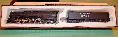 N Gauge Bachmann Santa Fe 4-8-4 3780 Steam Locomotive And Tender • $59.99