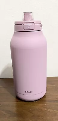 Ello - Hydra Purple 64 Oz Stainless Steel Water Bottle With Locking Lid • $9