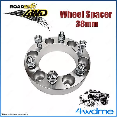 Fits Toyota Hilux N70 N80  Leaf 6 X 139.7 4WD Roadsafe Wheel Spacer 38mm • $86.90