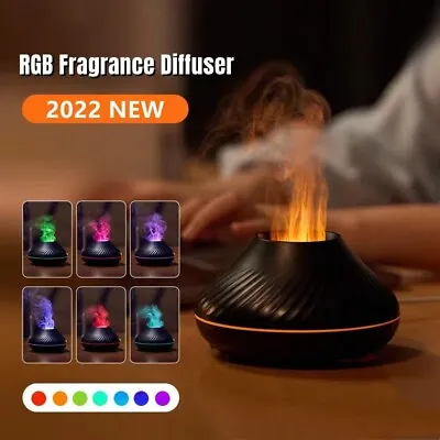 $24.98 • Buy Volcanic Aroma Diffuser Essential Oil Lamp 130ml USB Portable Air Humidifier AUS