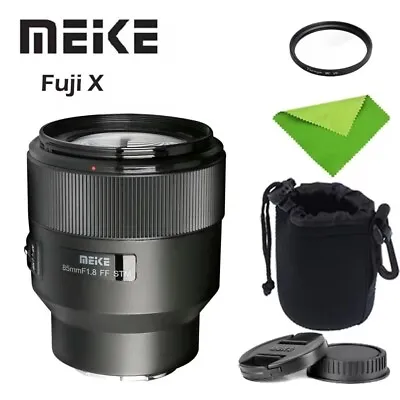Meike 85mm F1.8 AF STM Full Frame Lens X Mount For Fuji X-Pro2 X-E3 X-T1 X-T2  • $188