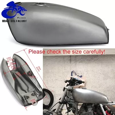 9L 2.4Gal Cafe Racer Vintage Gas Fuel Tank Custom For Honda XF 125 For Suzuki GS • $76.98