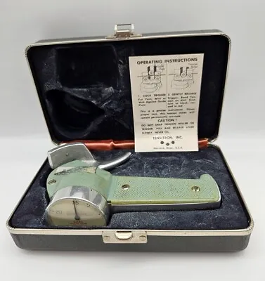 Tensitron Trigger SAXL Tension Meter TR-25 0-25g In Case USA Vintage • $100