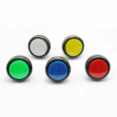Arcade JAMMA MAME 60mm Illuminated LED Push Button With Micro Switch • £9.84