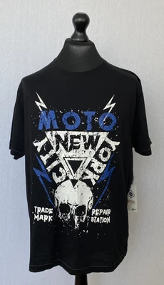 £19.99 • Buy Moto Black Size XL New York City Print Design T Shirt Top New With Tags NY