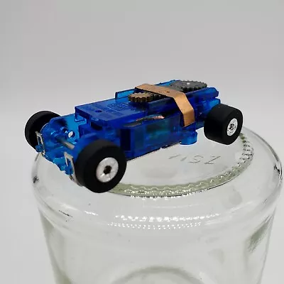 New Auto World X-Traction Ultra G Ho Slot Car Chassis Blue Translucent  • $14.99