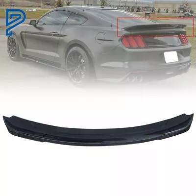 For 2015-2020 Ford Mustang Glossy Black Track Pack Gt Style Trunk Spoiler Wing • $53.99