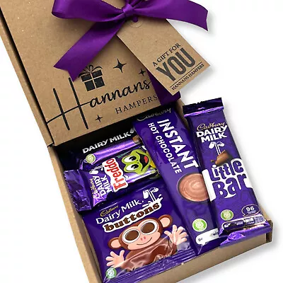 Cadbury Dairy Milk Chocolate Gift Box Personalised Hamper Birthday Happy Easter • £14.99