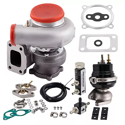 Turbo T3 AR.70/63 Anti-Surge GT3582 Turbocharger Wastegate Boost Controller Kit • $219.97