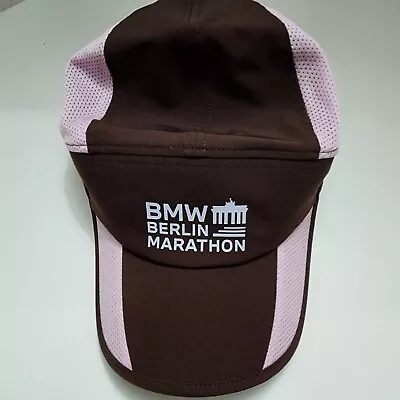 Adidas Berlin Marathon Hat 2023 Cap Maroon Purple Pink New Running Germany • $64.99