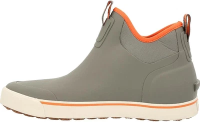£49.99 • Buy Rocky Men's Waterproof Deck Rain Boot, Charcoal Grey Orange,