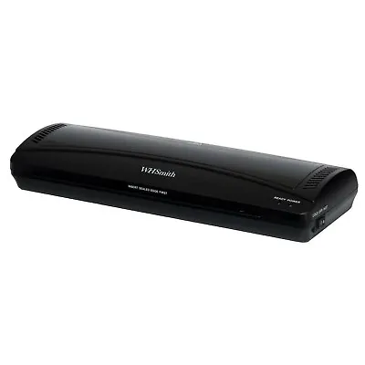 WHSmith Black A3 Laminator Laminates A3 & A4 5 Minute Warm Up Jam Release Button • £28.49