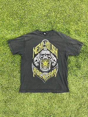 Y2K Metal Mulisha RockStar Energy Drink Alliance T-Shirt Size L • $24.99