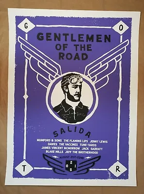 Mumford & Sons Gentlemen Of The Road Salida CO 2012 Print Poster Dawes Marcus #d • $420