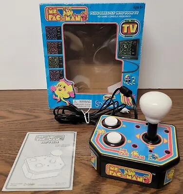 Vintage MSI Bandai Namco Ms. Pac-Man Plug N Play Video Game Joystick Controller • $29.99