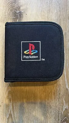 Sony Playstation OFFICIAL GENUINE CD Wallet Case Game Holder Carry Case 28 DISCS • $25