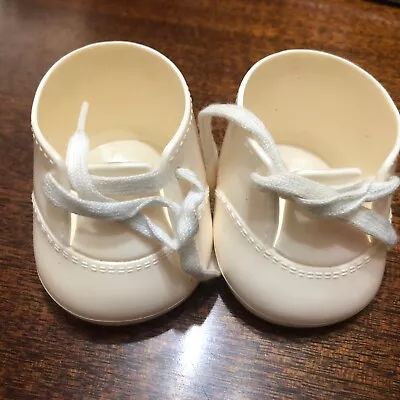 Vintage Mattel My Child Original Doll Shoes.Made In TAIWAN. • $10.99