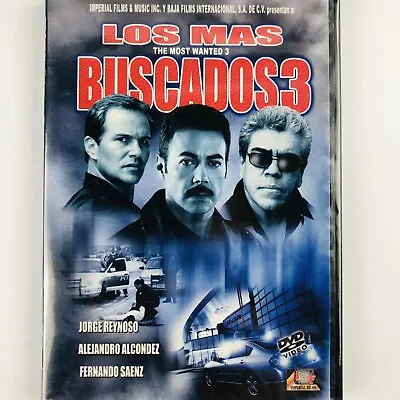 Dvd Los Mas Buscados Parte 3  Jorge Reynoso Alejandro Alcondez Fernando Saenz • $19.99