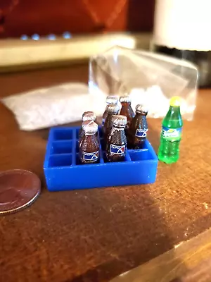 Miniature Pepsi Bottles One Sprite With Ice Doll House • $14.90
