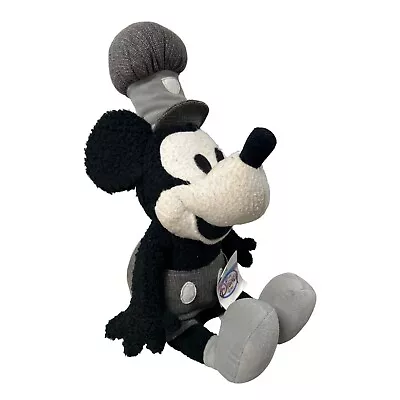 Disney Steamboat Willie Mickey Mouse Plush Toy With Tags 19  Terrycloth • $17.09