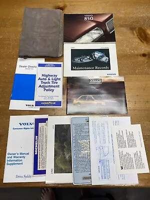 1995 Volvo 850 Owners Manual Set Free Shipping • $19.99