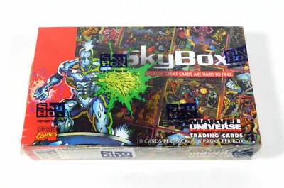 Marvel Universe Series 4 Trading Cards Factory Sealed Box - SkyBox 36 Packs • $100