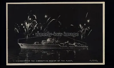 £2.50 • Buy Na9002 - Royal Navy Destroyer - Illuminations, Coronation Fleet Review. Postcard