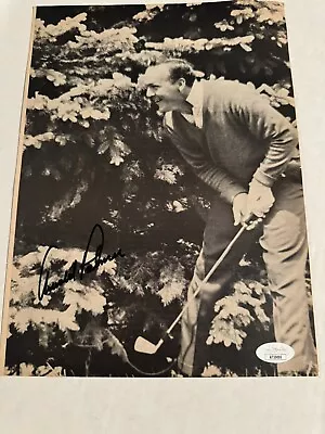 Arnold  Palmer Signed Magaxine Photo. JSA Authenticated • $75