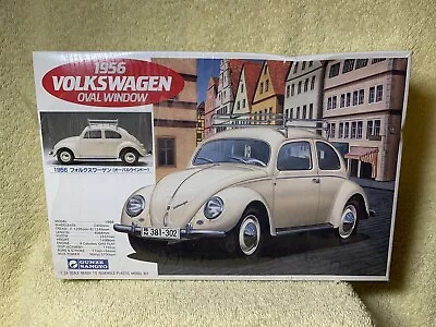 1956 Volkswagen Oval Window Gunze Sangyo 1:24 Scale Car Model Kit SEALED W/TEAR • $34.95